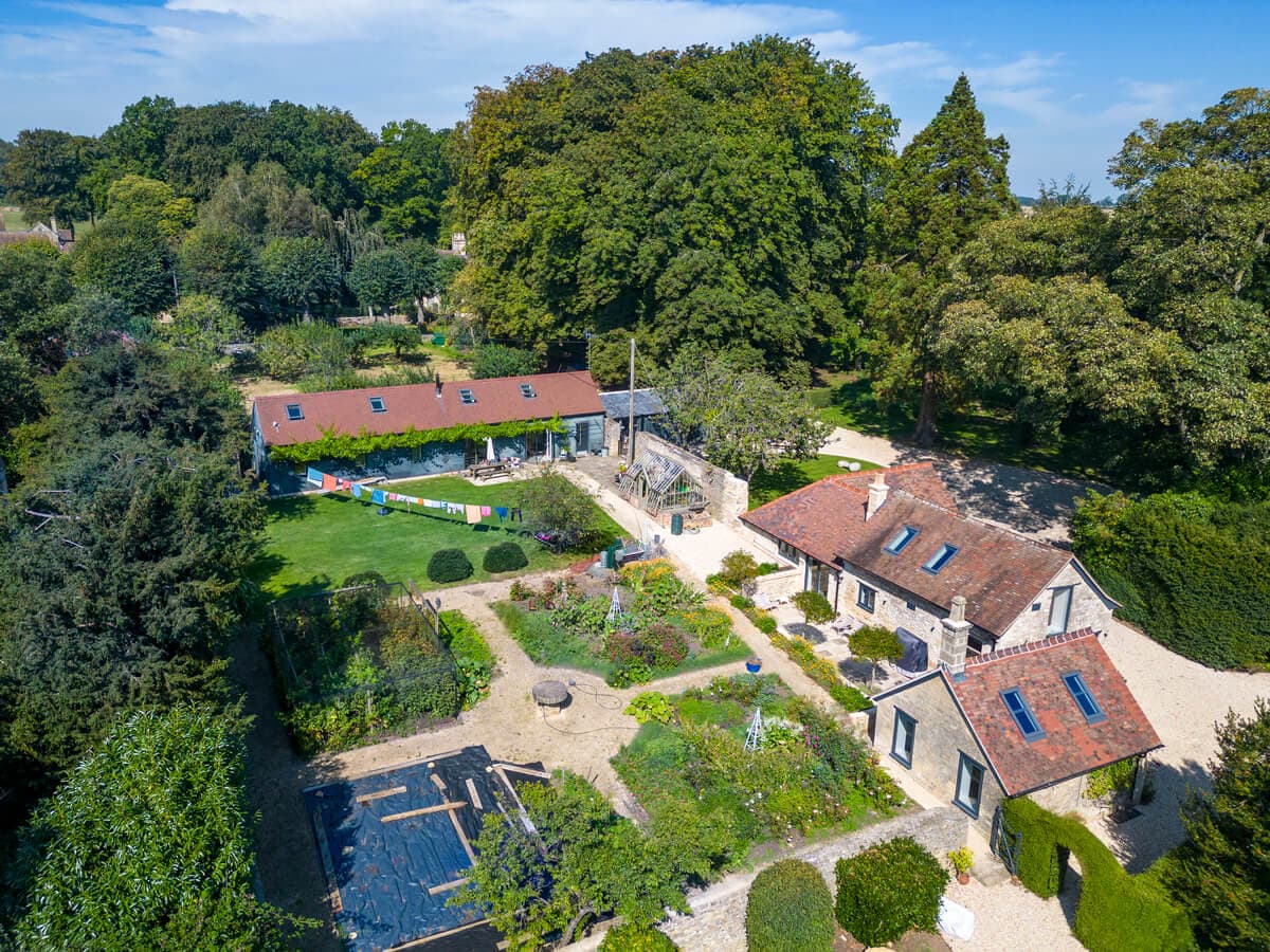 Chipping Norton - Outer Buildings Aerial