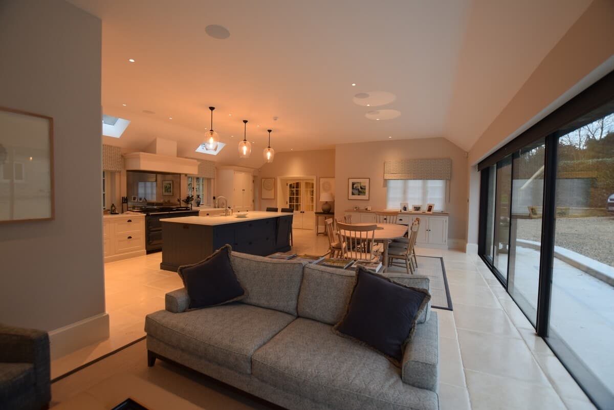 Kitchen View From TV - Natural Light