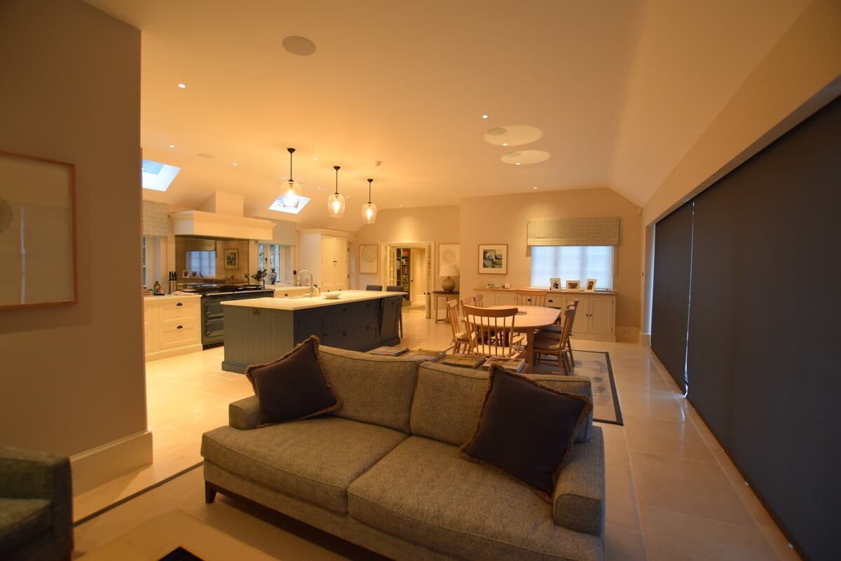Kitchen View From TV