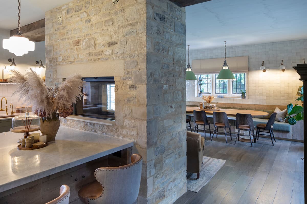 Swerford - Kitchen Fireplace