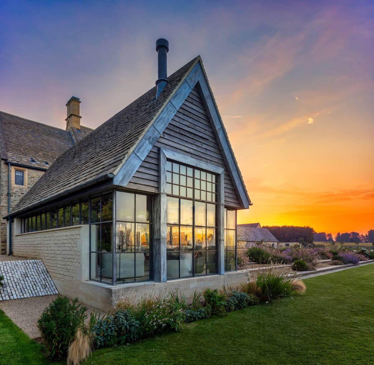 Swerford - House At Dusk