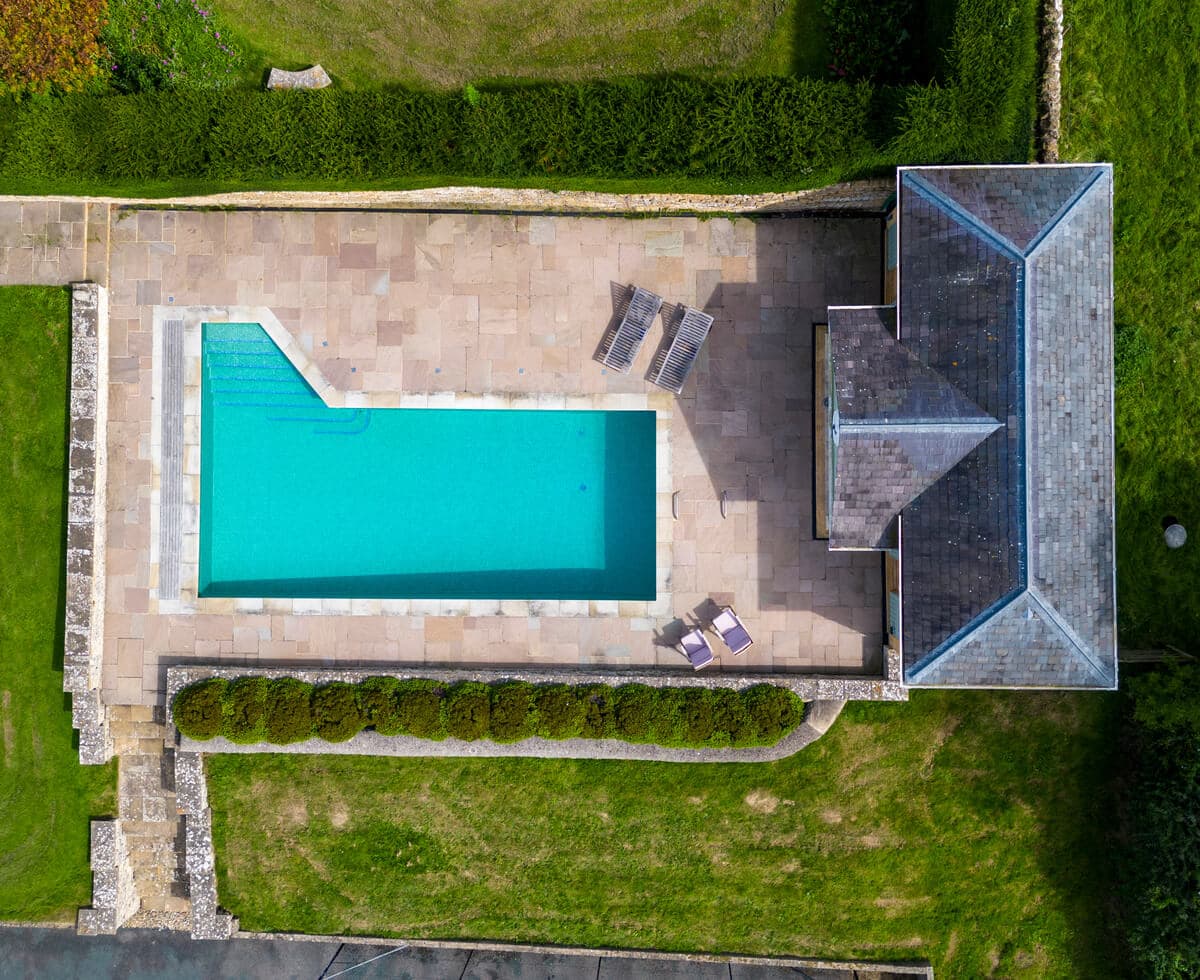 Pool Birdseye View